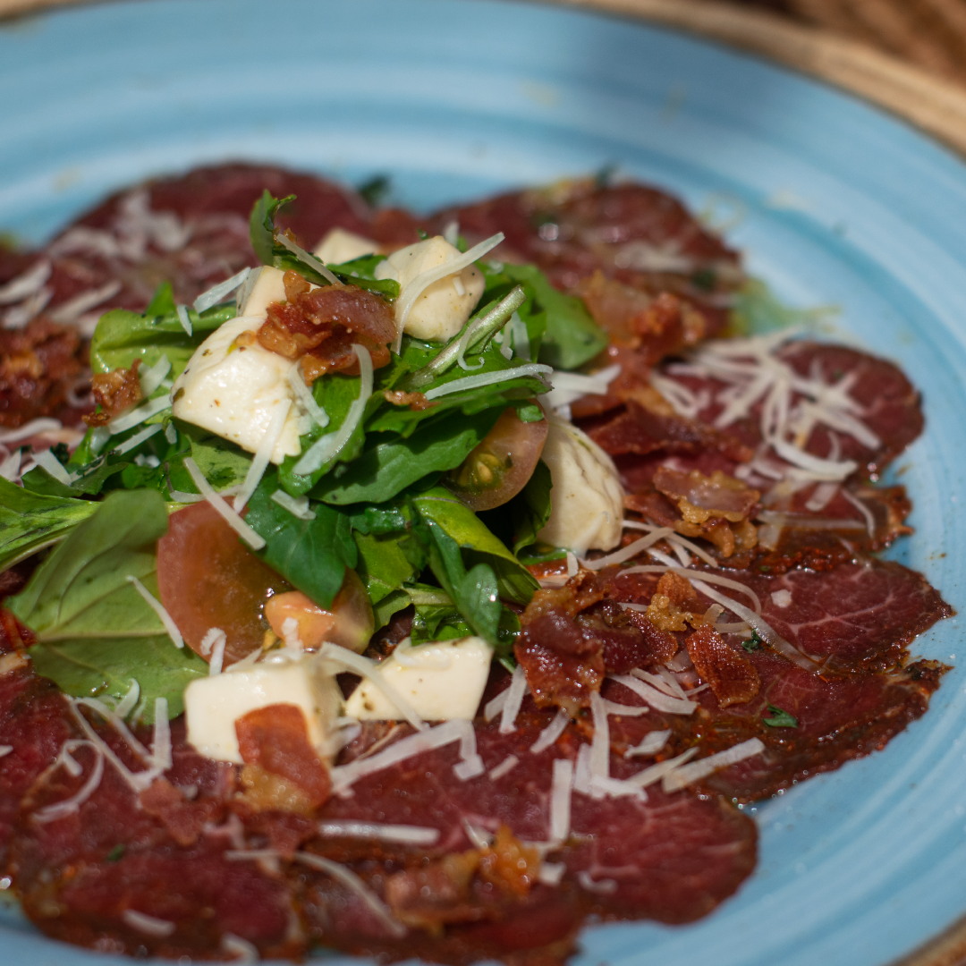 Carpaccio di manzo — Trattoria Sole Rosso